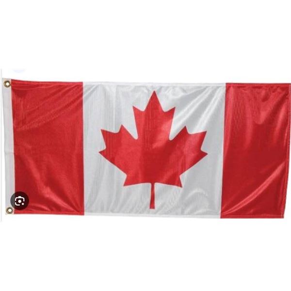 Flying Colours Durapoly Canada Flag, 36 in x 18 in