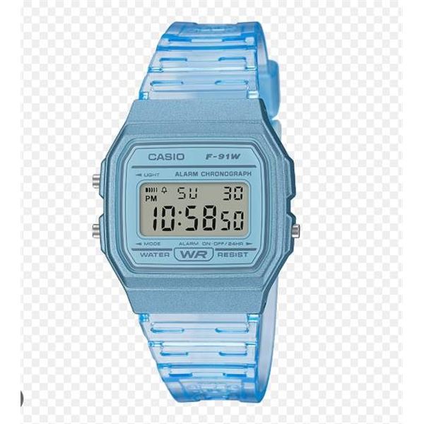Casio Digital Watch F-91W - Blue