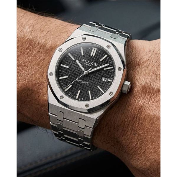 Felice Automatic Men's Watch with Stainless Steel Band