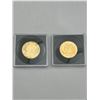 Image 2 : 2005 and 2006 Canadian One Dollar Coins Featuring Terry Fox and Olympic Designs (Lot of 2 Coins)