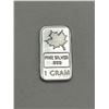 Image 3 : Lot of Four 1-Gram .999 Fine Silver Maple Leaf Bars