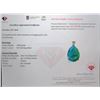 Image 3 : 2.8 ct Certified Silver Emerald gemstone Pendant ($5,165 Appraisal)
