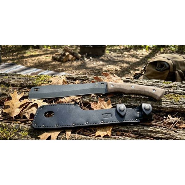 Buck Knives Compadre Froe Model 0108BRS1-B with Sheath, Made in U.S.A.