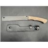 Image 4 : Buck Knives Compadre Froe Model 0108BRS1-B with Sheath, Made in U.S.A.