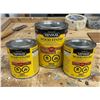 Image 1 : Lot of 3 - Minwax Wood Finish Penetrating Stain. English chestnut 233 (2 x 236 ml).  Colonial Maple 