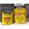 Image 3 : Lot of 3 - Minwax Wood Finish Penetrating Stain. English chestnut 233 (2 x 236 ml).  Colonial Maple 