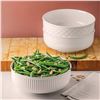 Image 1 : Trudeau 3-Piece Porcelain Serving Bowl Set