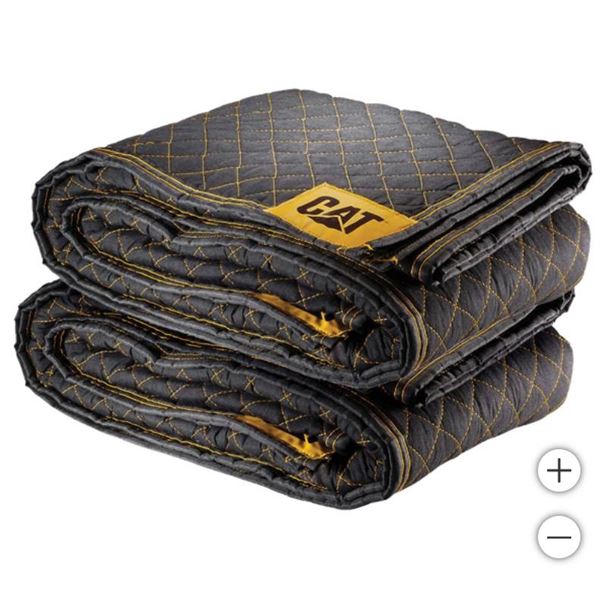 CAT Non-Woven Utility Blanket, 72 x 80 In, 2 Pieces