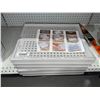 Image 2 : Pack of 4 Stackable Drawer Type Storage for Clothes, White