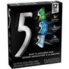 Image 1 : Wrigleys 5 Mint Flavoured Gum, 3 flavours, 12 x 15 Sticks Per Pack