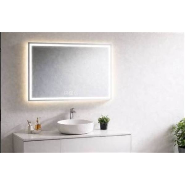 LED Mirror With Touch Control, Model 800DX-3526L