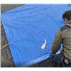 Image 1 : Project Source Blue Tarp 20 ft x 30 ft 3 Mil Lightweight
