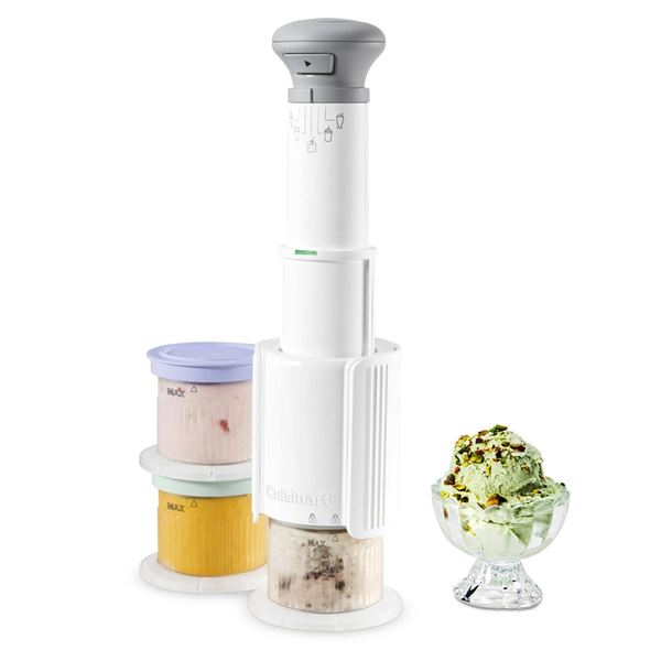 Cuisinart FastFreeze 5-in-1 Ice Cream, Sorbet, Milkshakes, Slushies and Mix-In Frozen Dessert Maker