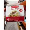 Image 3 : Lot of 4 - Rubbermaid TakeAlongs Square Containers, 4-Pack, 2.9 Cups