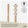 Image 1 : Umbra Flip Coat Rack With 9 Hooks (Model 1004268-390)