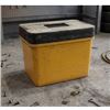 Image 1 : Waterloo Yellow and Black Plastic Storage Toolbox with Handle