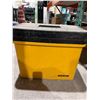 Image 4 : Waterloo Yellow and Black Plastic Storage Toolbox with Handle