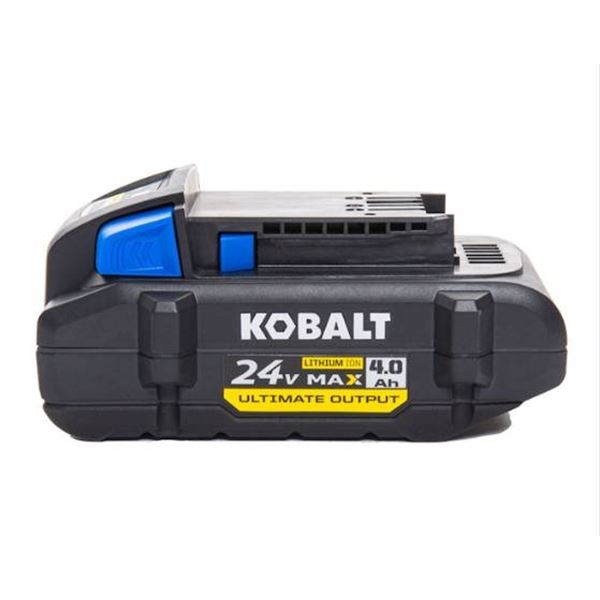 Kobalt 24V MAX 4.0 Ah Lithium-Ion Battery with Ultimate Output