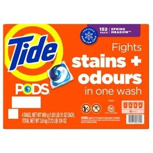 Tide Pods Spring Meadow 152 Count Laundry Detergent
