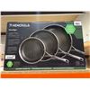 Image 2 : Henckels Paradigm 3-Piece Ceramic Nonstick Fry Pan Set