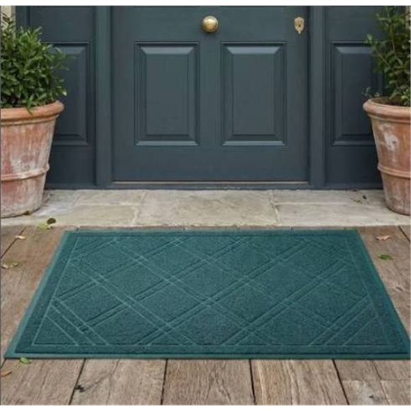 SlipToGrip Heavy Duty Door Mat 42 x 35 Inches, Lot of 2
