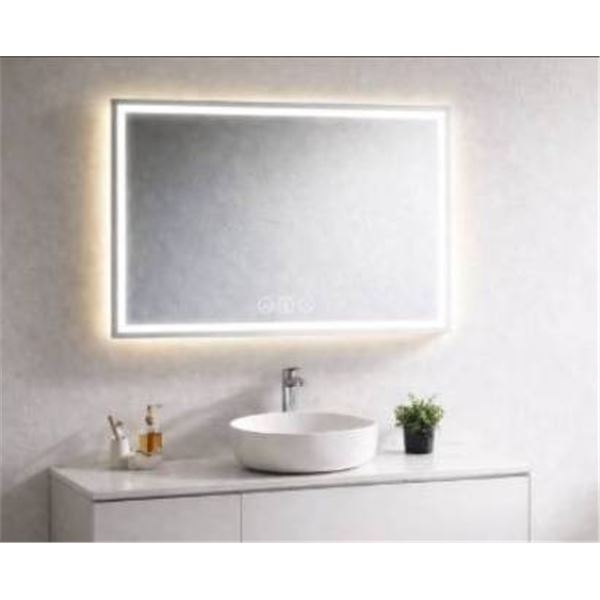 BODIKN8256L LED Mirror With Touch Button and Anti-Fog Functionality