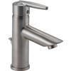 Image 1 : Delta 585LF-SSMPU Single Handle Lavatory Faucet With Pop-Up