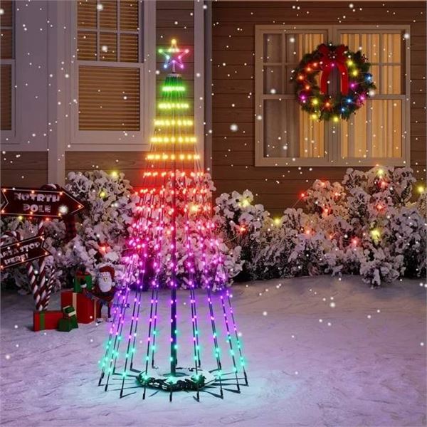 Govee Cone Tree Lights with Wi-Fi Functionality