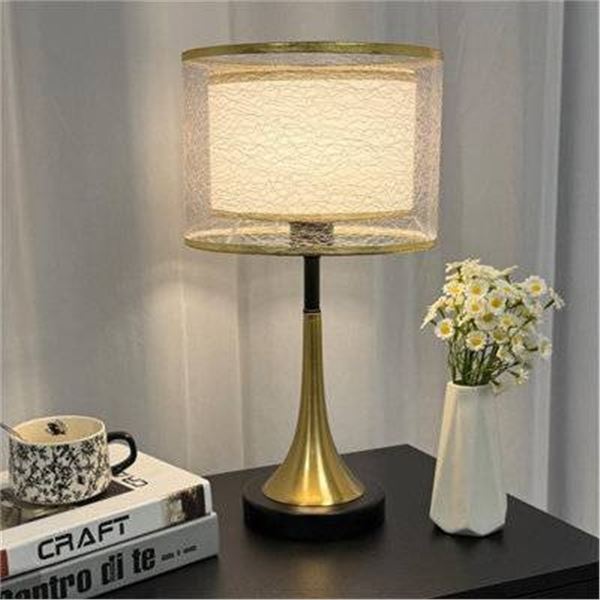 Vrygle Mid-Century Nightstand Table Lamp