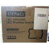 Image 3 : Litheli Brushless Snow Shovel with 14-Inch Clearing Width
