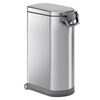 Image 1 : Simplehuman Brushed Steel Extra Large Pet Food Can