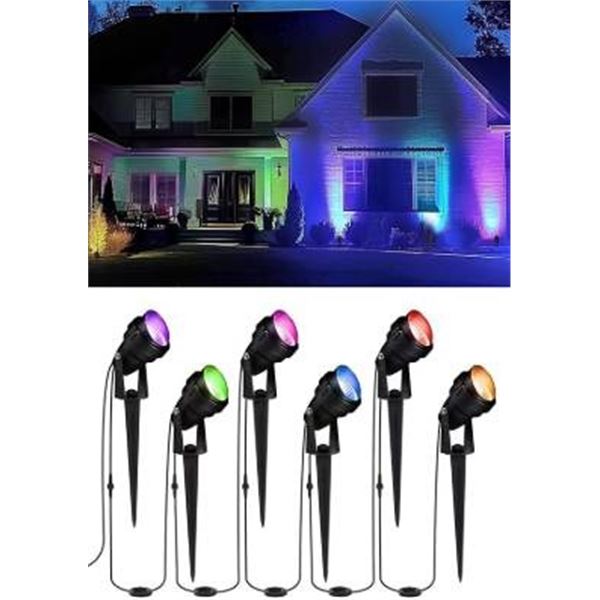 Smart RGB LED Landscape Light With App Control