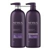 Image 1 : Nexxus Keraphix Shampoo and Conditioner Set, 1L Each
