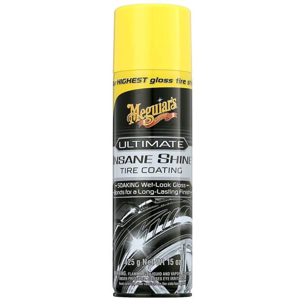 Meguiar's Ultimate Insane Shine Tire Coating Spray, Lot of 3, 425g Each