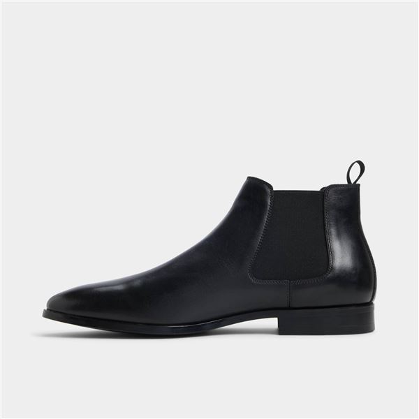 Aldo Black Chelsea Boots, Size 10