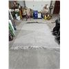 Image 2 : Gray and White Pattern Area Rug with Fringe Edges