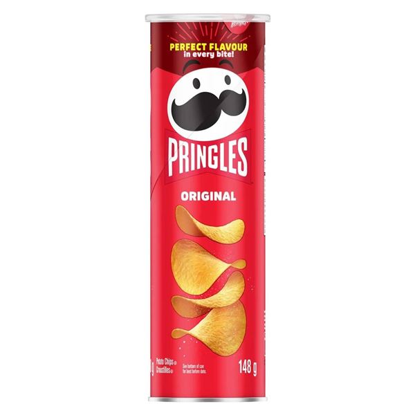 Pringles 14 Cans of 148g Each – Original Flavor