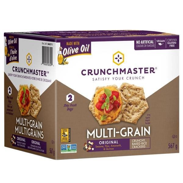 Crunchmaster Multi-Grain Original Baked Crackers - 5 oz (141 g)