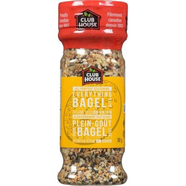 Club House Everything Bagel Seasoning, 6 x 141 g Containers