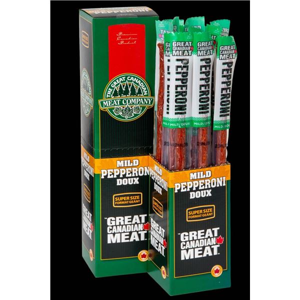 Great Canadian Meat Company Mild Pepperoni Doux Lot of 4
