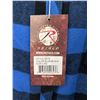 Image 3 : Rothco Style 5575 Blue/Black Checkered Long-Sleeve Shirt, Size Large