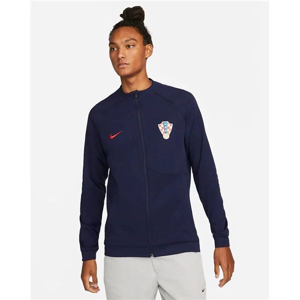 Nike, HNS Men’s Slim Fit Soccer Jacket, Croatia Academy Pro Jacket World Cup 2022, Size Lar
