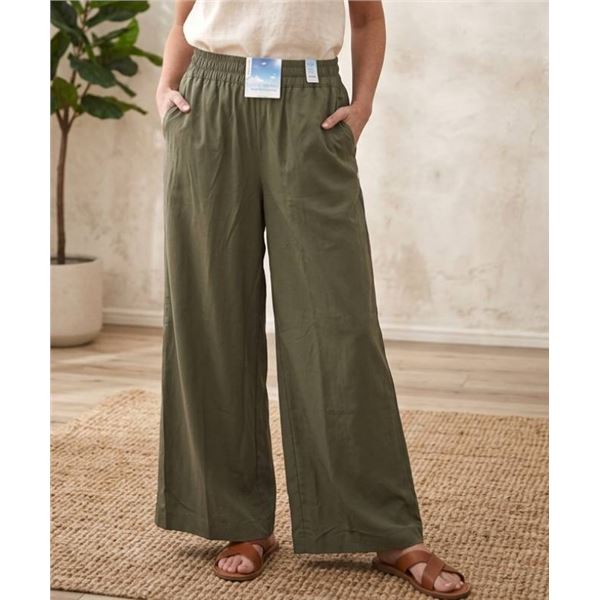 Willit XL UPF 50+ Sun Protection Pants in Olive Green for Women
