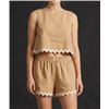 Image 1 : Two-Piece Women’s Tank Top and Shorts Set – Size Large