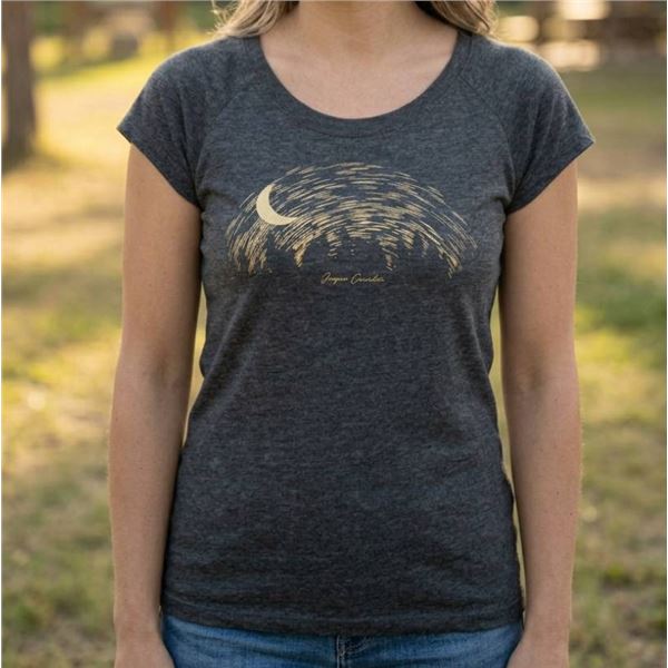 Initial Attraction Women’s Jasper T-Shirt in Gray, Size Small