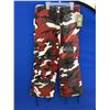Image 2 : Rothco Women's Paratrooper Red Camo Cargo Pants Size XXS with Adjustable Drawstrings