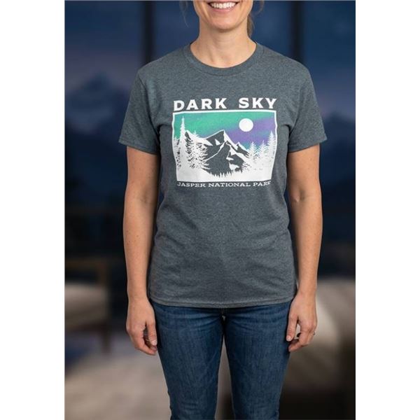 Gildan Dark Sky Jasper National Park T-Shirt, Size Small