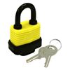 Image 1 : ShopMaster Weather Resistant Laminated Steel Padlocks Set - 1.5 Inch Keyed Alike