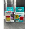 Image 3 : Lot of 2 - Sistema To Go PortionPod Food Storage Containers, 210 mL, Assorted Colours, 2 Pack