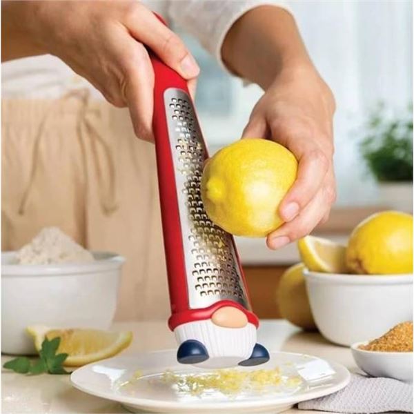 Ototo Pepito Zester and Grater with Red Handle